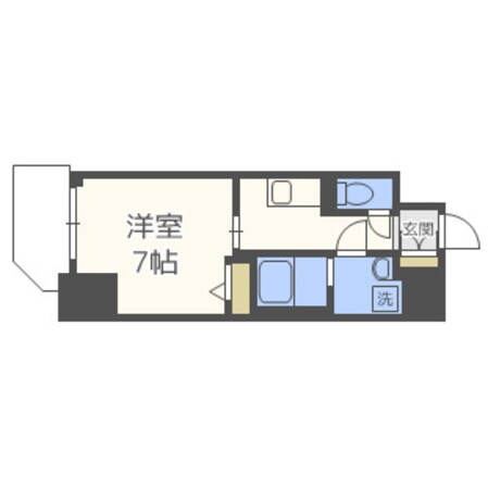 ワールドアイ天王寺ミラージュの物件間取画像